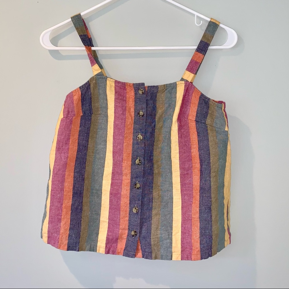 Madewell xxs button top